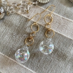シャボン玉ピアス/イヤリング