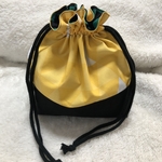 リバーシブル✳︎お弁当袋　市松模様＆鱗模様