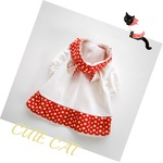 猫服🐰【限定完成品】うさ耳ワンピ🌼レッド
