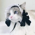 ゴスロリ リボンのヘッドドレス