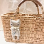 ほっこり ねこチャーム ミナペルホネン 生地使用