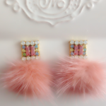 cotton candy pink♢*:.｡.《ファーキャッチ風》