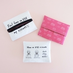 SALE【ピンク】リバーシブル ポケットティッシュケース