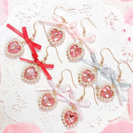 ꙳✧ం ୨♡୧ 量産型 量産 パール ハート キラキラ 乙女 ときめき ジュエリー ピアス イヤリング  ୨♡୧ ః◌꙳✧