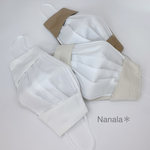 1日数量限定販売❗️【抗菌🦠抗ウイルス　シンプルマスクカバー】不織布マスクが見える☆保湿・温感・冷感・抗菌から選べます♡カバーマスク　ユニセックス　男性にも◎メンズ　無地　二重マスク　白　クレンゼ