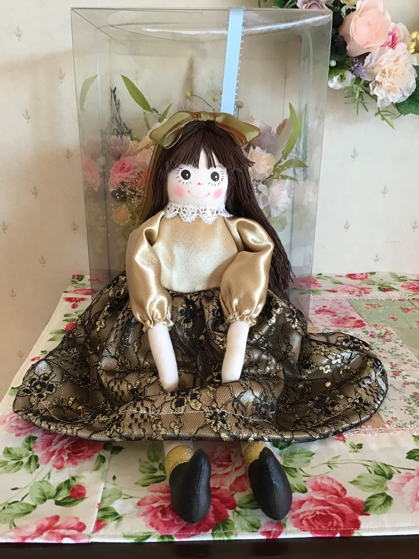 大きな緑のリボンのテディベア - GABERA1996'S GALLERY | minne byGMO