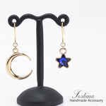 MOON×STAR(422) ピアス/イヤリング/ノンホールピアス/樹脂ピアス