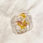 ニュアンスネイル風 airpods proケース♡オレンジ