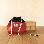 フードツールきんちゃく（焚き火色のお弁当袋)