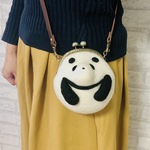再販☆羊毛フェルトがまぐちショルダーポーチ パンダ
