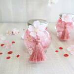 【桜-サクラ-Artirium*桜玉（薄紅）】アーティフィシャル×ハーバリウム