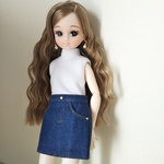 リカちゃん デニム スカート 単品 服 アウトフィット