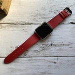 高級革使用Apple Watch　エプソンレザーベルト　レザーバンド　腕時計ベルト　D16 高級金具付け