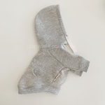 【SALE】犬服・Springパーカー_ライトグレー