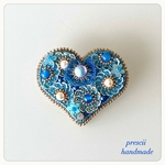 V様専用ページ　Heart blue