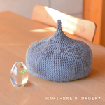 【mami-nneさまオーダー品】Purewool どんぐり帽子♡ （7.smoky）
