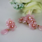 桜のイヤーカフandピアス