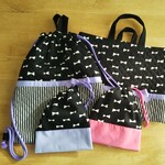 aco1208様.*･オーダー.ﾟ･*. 絵本袋＆ナップサック＆給食袋2つ.ﾟ･*.