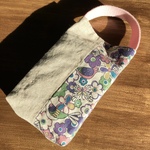 【りんご様オーダー】鳥×無地 トップバリュー コンパクト ティッシュカバー 　箱なしソフトパックのティッシュカバー　