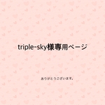 triple-sky様専用ページ