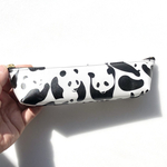 miya23様リクエスト品❤️パンダいっぱい🐼ラミネート　マチありペンケース　6個