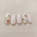 ニュアンスフラワー ネイルチップ