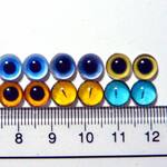 オーダーのお品○半球グラスアイ○8.10ｍｍセット