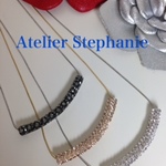 グルーデコ　マカロニネックレス