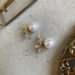 ピアス⭐︎パールキャッチデザインピアス