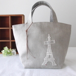 リネンの大人ﾊﾟﾘｼﾞｪﾝﾇなbag