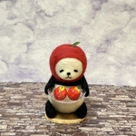 羊毛フェルト りんごパンダさん🐼