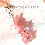 ❣️Thanks100❣️［再販2３］桜🌸桜🌸しだれ桜🌸のマスクチャーム🌸