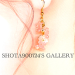 桜🌸桜🌸しだれ桜🌸のピアス／イヤリング