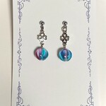 ピアス シンプル 短め シルバー クローバー