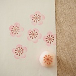 年賀状に。＊梅の花はんこ＊