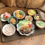 古民家カフェ風ランチ〜味噌カツ〜
