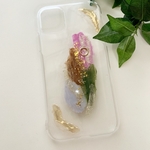 ハンドメイド　iPhoneケース　ニュアンス