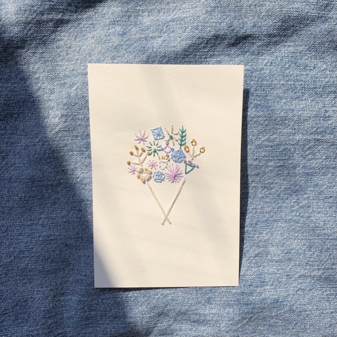 あさ子 スマートメディアカード 刺繍カード あさ子様専用 スマートメディアカード 刺繍カード