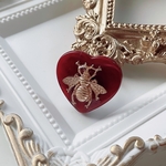 【再販】RED♡GOLD＊bee ring