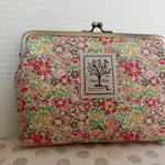 リバティ　✿通帳ケース（D）