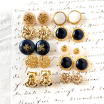 ■ミックス■13-18mm■ビンテージボタン13 ＊20個入 　 [0223-18] 