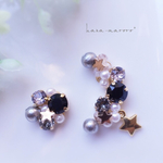 冬の夜空のlittle star☆イヤーカフ&イヤリング(ピアス)