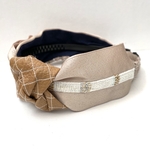 LINTON TWEED♡大人のための結びリボンカチューシャ♡幅広