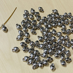 SILVER HEART PLASTICS CHARM