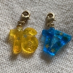 ぷっくりナンバーチャーム