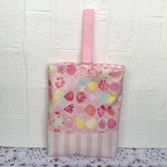 お花とちょうちょの上履き入れ