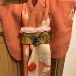 幼SDサイズ（ドール向け）ピンクの振袖