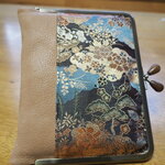 がま口ブックカバー
