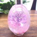 【LED】存在感あり！花咲かスノードーム 桜