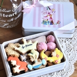 ホワイトデーに☆プリンセスクッキー缶